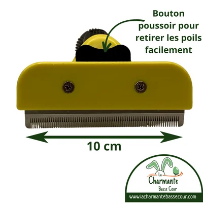 Brosse-spéciale-mue-vue-face-furminator-lapin-lacharmantebassecour