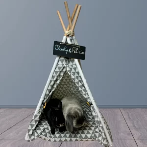Tipi pour lapins et petits animaux