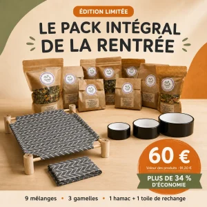 Pack intégral de la rentrée pour lapin – édition limitée